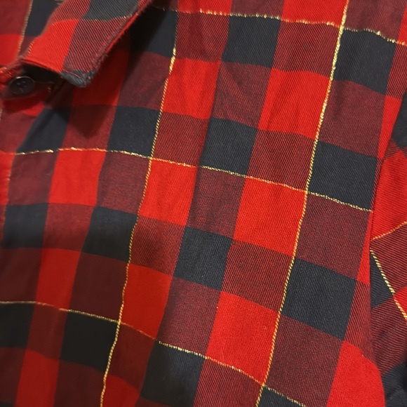 Splendid plaid button down shirt - Picture 3 of 5